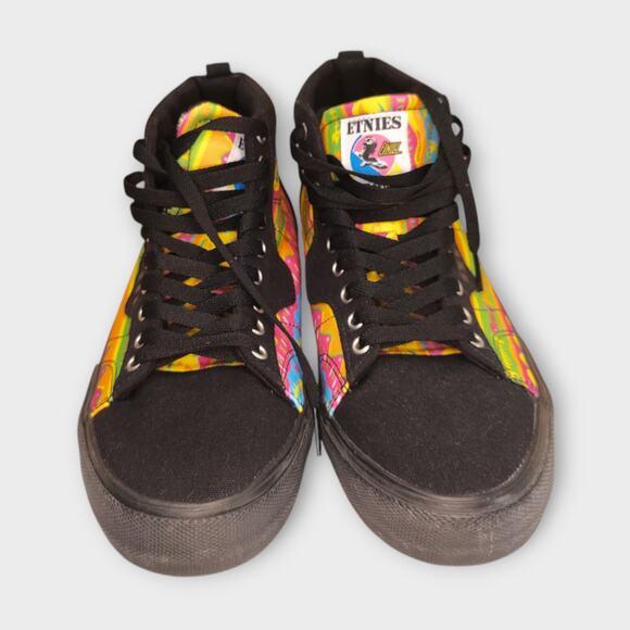 Etnies Kayson High X Rebel Sports Skateboarding Sneaker Hightop Men 7.5 Women 9 - Picture 2 of 11